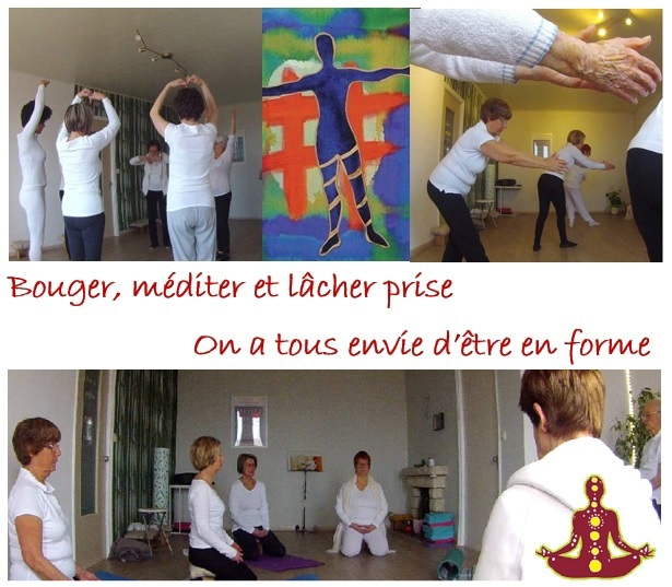 Cours de yoga pour seniors  en ligne le mercredi et le vendredi à 10h30